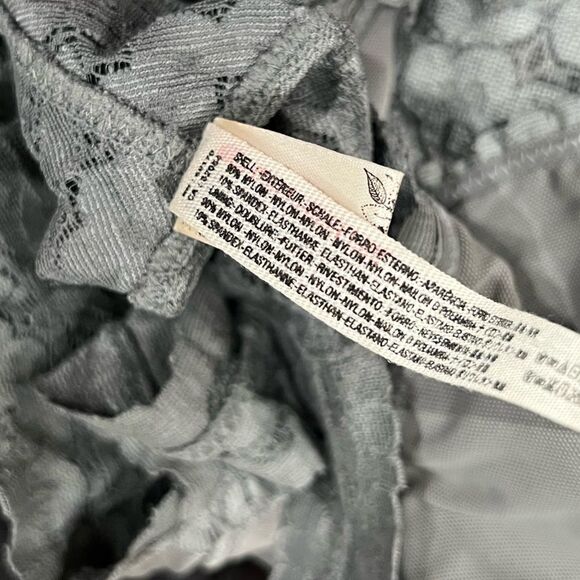 Intimately Free People Grey Lace Bralette Women’s XS - Picture 2 of 4